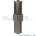 GAH Alberts XD-buisverbinder PVC zwart voor 20x20 mm 426354