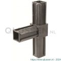 GAH Alberts XD-buisverbinder T-stuk PVC zwart voor 30x30 mm 426453