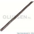 GAH Alberts ronde stang glad staal ruw gezogen 8 mm 1 m 433307