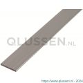 GAH Alberts platte stang aluminium blank 25x2 mm 2,6 m 433505