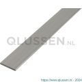 GAH Alberts platte stang aluminium zilver 50x3 mm 2 m 471736