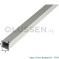 GAH Alberts vierkante buis aluminium zilver 25x25x1,5 mm 2,6 m 480479