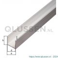 GAH Alberts U-profiel aluminium zilver 20x20x20x1,5 mm 2,6 m 480295