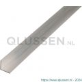 GAH Alberts hoekprofiel aluminium blank 10x10x1 mm 2 m 473907