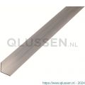 GAH Alberts hoekprofiel aluminium blank 10x10x1 mm 1 m 473938