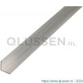 GAH Alberts hoekprofiel aluminium zilver 10x10x1 mm 2 m 474614