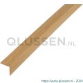 GAH Alberts hoekprofiel PVC eiken 20x20x1,5 mm 2 m 478728