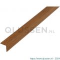 GAH Alberts hoekprofiel PVC kers 20x20x1,5 mm 2 m 478735