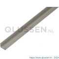 GAH Alberts U-profiel aluminium zilver 22x15x15x1,5 mm 1 m 485610