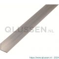 GAH Alberts hoekprofiel aluminium blank 50x50x3,0 mm 1 m 488109