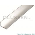 GAH Alberts hoekprofiel aluminium blank 35x65x2,5 mm 2,6 m 488222