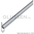 GAH Alberts ronde buis aluminium RVS optiek licht 10x1 mm 2 m 488895