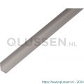 GAH Alberts hoekprofiel aluminium zilver geeloxeerd 9,5x7,5x1,5 mm 2 m 030005
