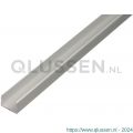 GAH Alberts U-profiel zelfklevend aluminium zilver 10x12,9x10x1,5 mm 2 m 030531