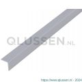 GAH Alberts hoekprofiel PVC grijs 10x10x1 mm 1 m 470593