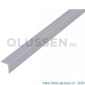 GAH Alberts hoekprofiel PVC grijs 15x15x1 mm 1 m 470609