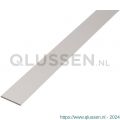 GAH Alberts platte stang aluminium zilver 30x2 mm 2,6 m 480165