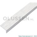 GAH Alberts hoekprofiel zelfklevend aluminium RVS optiek licht 20x10x1 mm 2 m 489113