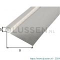 GAH Alberts gladde plaat gefaceteerd L aluminium blank 135x30 mm 2 m 462833