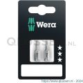 Wera 840/1 Z ZB zeskant bit Hex-Plus inbus ZB 2x25 mm 2 delig 05073050001