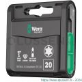 Wera Bit-Box 15 Impaktor TX bit set Torx TX 20x25 mm 15 delig 05057772001