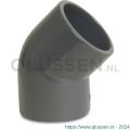 Mega Profec knie 45 graden PVC-U 12 mm lijmmof 16 bar grijs 0100742