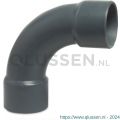 Mega Profec bocht 90 graden PVC-U 63 mm lijmmof 16 bar grijs type handgevormd 0110204