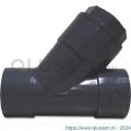 Bosta terugslagklep PVC-U 75 mm lijmmof 10 bar grijs 0111217