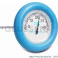 Mega drijvende thermometer blauwe ring 0180050