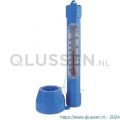 Mega drijvende thermometer blauw-wit recht 0180107
