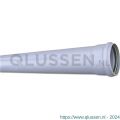 Bosta afvoerbuis PVC-U 160 mm x 3,2 mm SN2 manchet x glad grijs 5 m BENOR 0340143