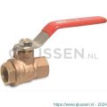 Mega Profec kogelkraan brons 1/2 inch binnendraad 20 bar type 160 0400276