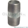 Mega nummer 23 pijpnippel staal gegalvaniseerd 4 inch buitendraad 114 mm 114 mm type BS1387 1053011