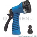 Bosta spuitpistool kunststof 3/4 inch binnendraad-klik blauw type Six 1301865