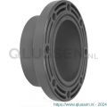 VDL lijmflens (O-ring) PVC-U 200 mm lijmmof grijs 7018255