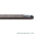 Baggerman Metalvapor EN 6134 heet water hogedruk stoomslang 13x25 mm HD staalinlage zwart 3411013000