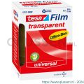 Tesa 57372 Tesafilm officebox transparant plakband 66 m x 15 mm 10 rollen 57372-00002-01