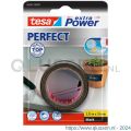 Tesa 56342 Extra Power Perfect textieltape zwart 2,75 m x 19 mm 56342-00007-03
