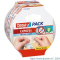 Tesa 57804 Express verpakkingstape transparant 50 m x 50 mm 57804-00000-01