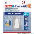 Tesa 59784 Powerstrips Waterproof haken L metaal-kunststof 59784-00000-00