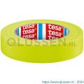 Tesa 4671 Tesaband 25 m x 25 mm fluor geel acrylgecoate textieltape 04671-00054-10