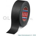 Tesa 4671 Tesaband 50 m x 50 mm zwart mat acrylgecoate textieltape 04671-00035-00