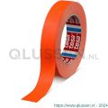 Tesa 4671 Tesaband 25 m x 25 mm fluor oranje acrylgecoate textieltape 04671-00053-10