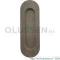 Henderson schuifdeurbeslag accessoires 500/SS schuifdeurkom ovaal 120x40 mm RVS C05.00230