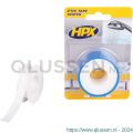 HPX PTFE waterafdichtingstape blister set 2 stuks wit 12 mm x 12 m WT0012