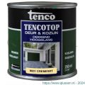 TencoTop Deur en Kozijn houtbeschermingsbeits dekkend hoogglans RAL 9001 cremewit 0,25 L blik 11041101