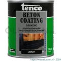 Tenco Betoncoating betonverf dekkend zwart 0,75 L