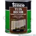 Tenco Tuindecor beits mat dekkend zwart 1 L blik 11078702