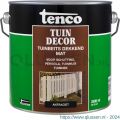 Tenco Tuindecor beits mat dekkend antraciet 2,5 L blik 11078804