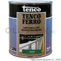 Tenco Ferro roestwerende ijzerverf metaallak dekkend 400 groen 0,75 L blik 11214065